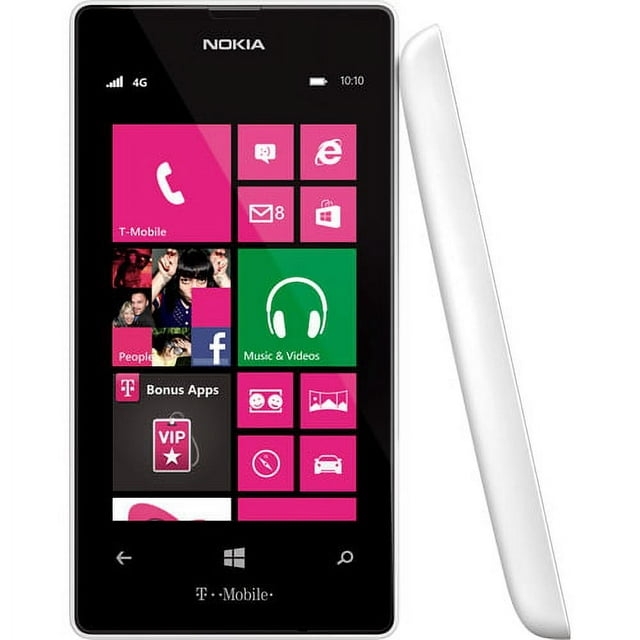 Microsoft Nokia Lumia 521 8GB White Prepaid Smartphone T-Mobile