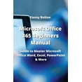 Microsoft Office 365 Beginners Manual Guide to Master Microsoft