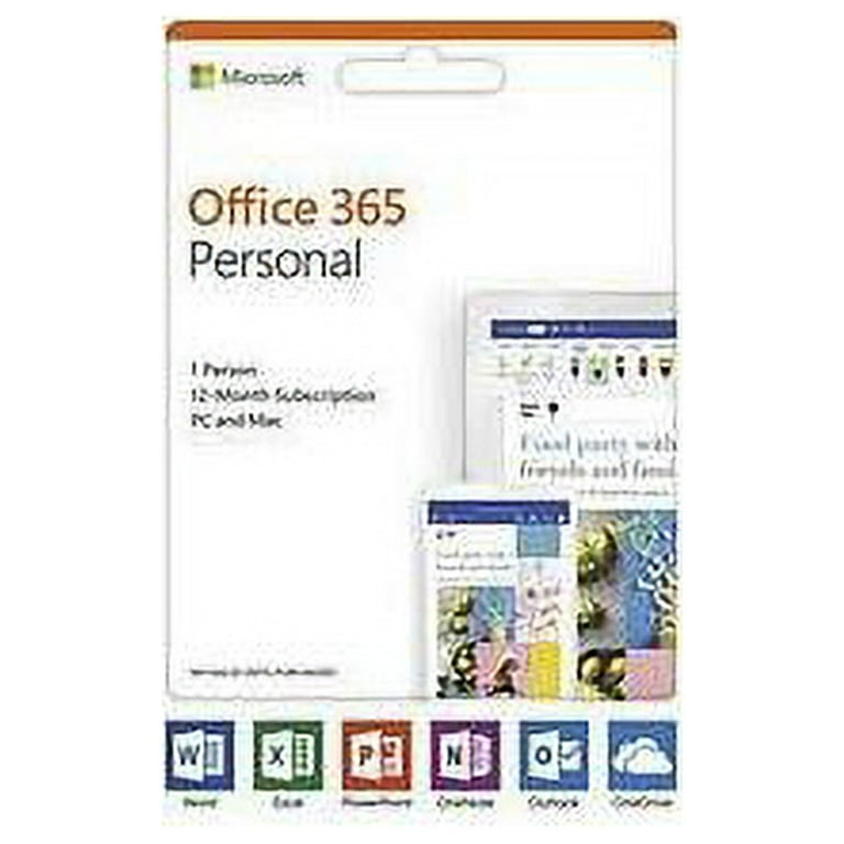 Microsoft: Office 365, Personal (PC Key) 1 User - Walmart.com