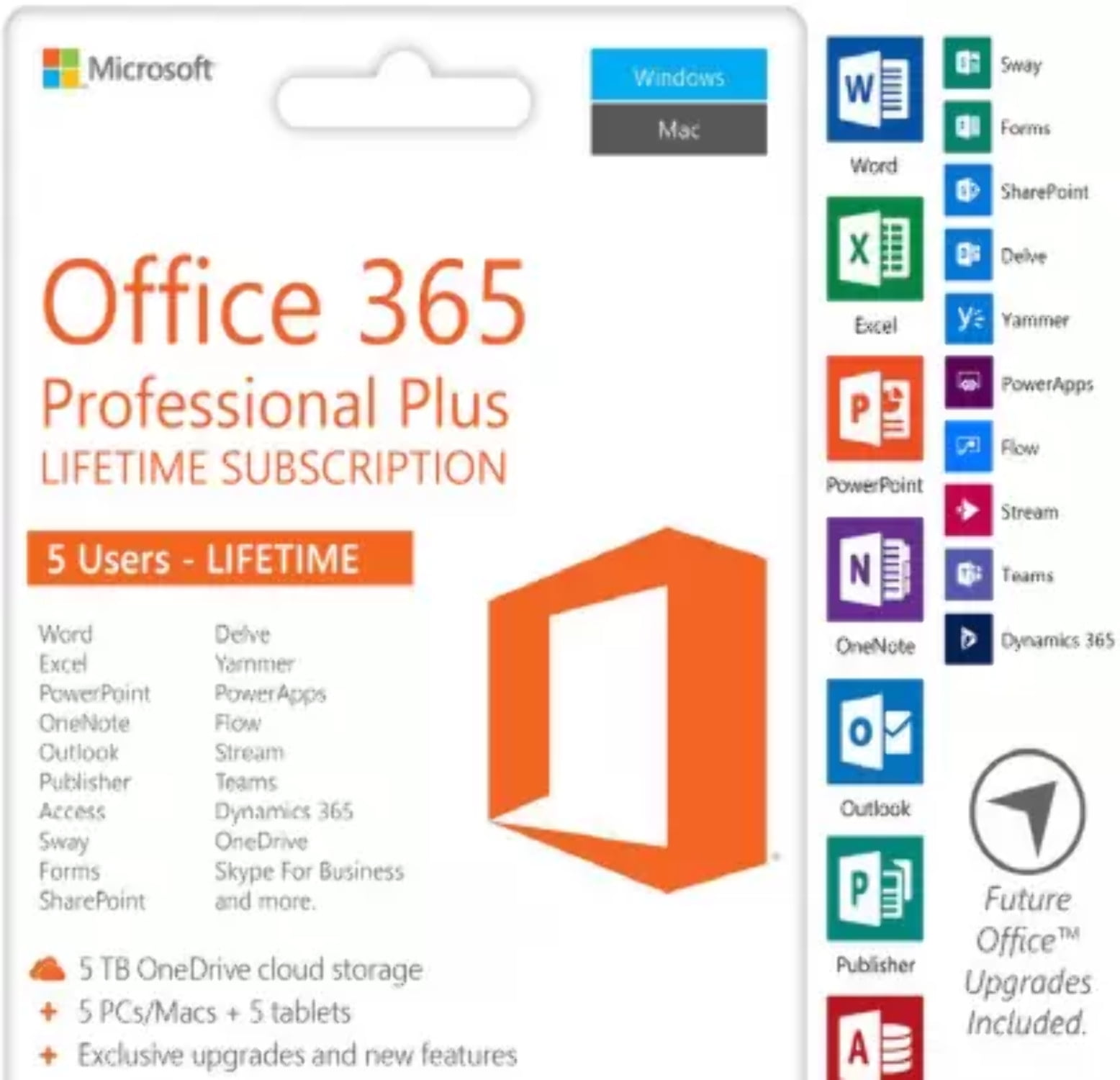 Μicrosoft Office 365 Pro Plus 5 Devices FREE ACCOUNT - RDkey