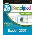 thumbnail image 1 of Pre-Owned Microsoft Office Excel 2007: Top 100 Simplified Tips and Tricks (Paperback) 0470126744 9780470126745, 1 of 1