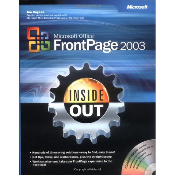 Pre-Owned Microsoft® Office FrontPage® 2003 Inside Out (Paperback) 0735615101 9780735615106