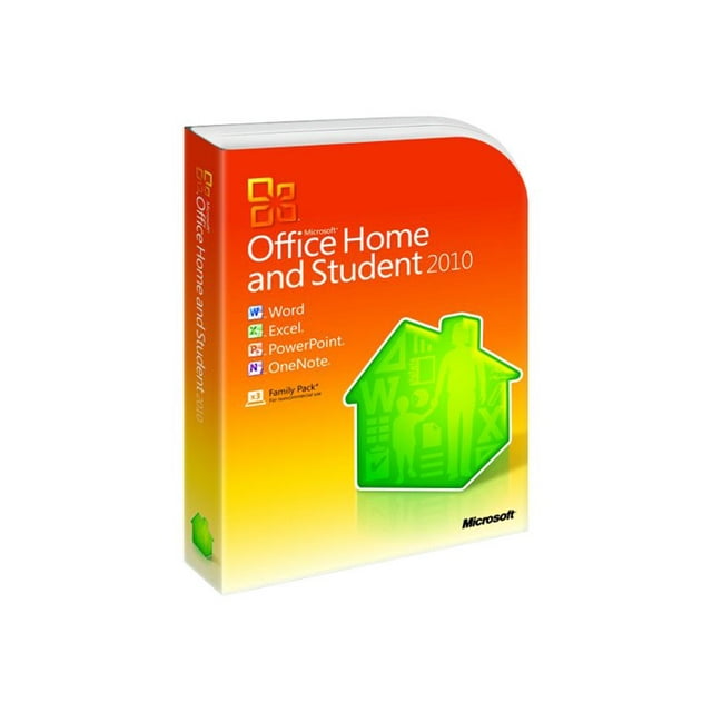 Microsoft Office 2010 Home and Student 32/64-bit, 1 PC - Walmart.com