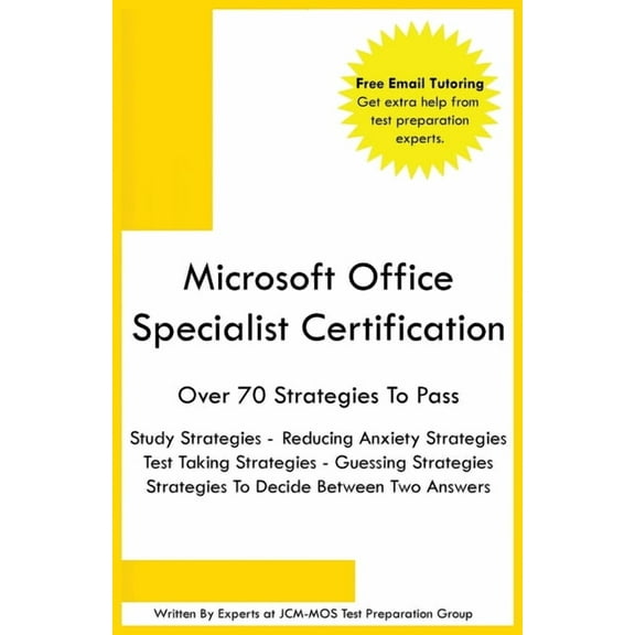 Microsoft Office Specialist Certification, (Paperback)