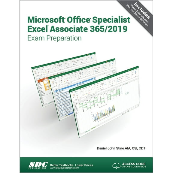 Microsoft Office Specialist Excel Associate 365 - 2019 Exam Preparation (Paperback)