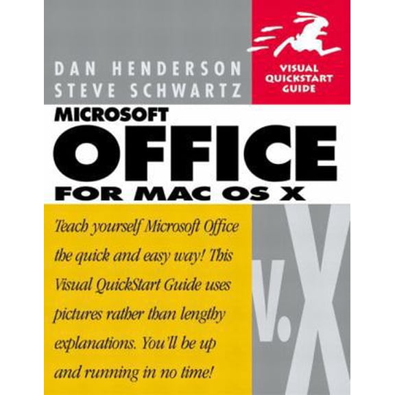 Pre-Owned Microsoft Office v.X for Mac OS X (Paperback) 0201794837 9780201794830