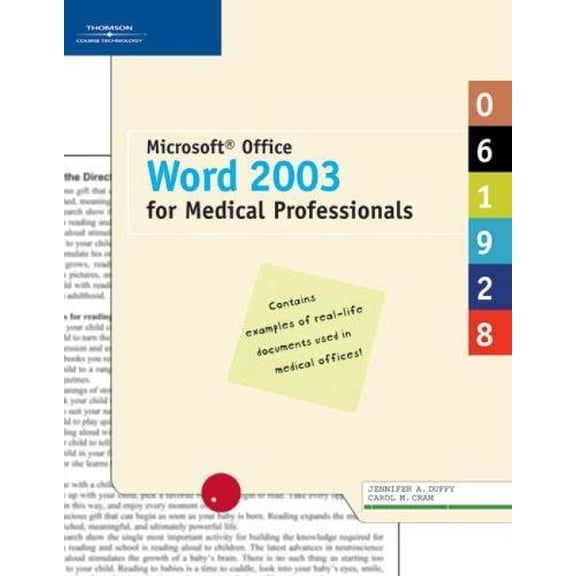 Pre-Owned Microsoft Office Word 2003 for Medical Professionals (Illustrated Series)