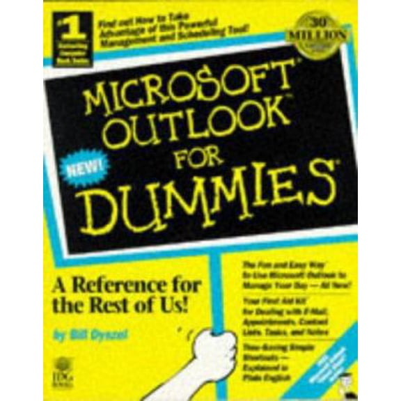 Pre-Owned Microsoft Outlook for Dummies by Bill Dyszel Paperback