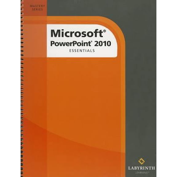 Pre-Owned Microsoft PowerPoint 2010: Essentials (Spiral-bound) 1591363195 9781591363194