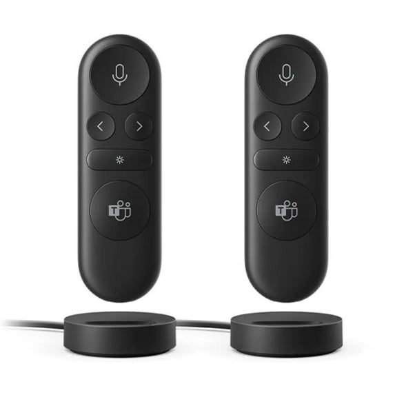 Microsoft Presenter + Black (2) - Wireless Connectivity - Rechargeable Battery - Bluetooth Low Energy 5.1 - 2.4GHz Frequency Range - Up to 6 Day Battery Life