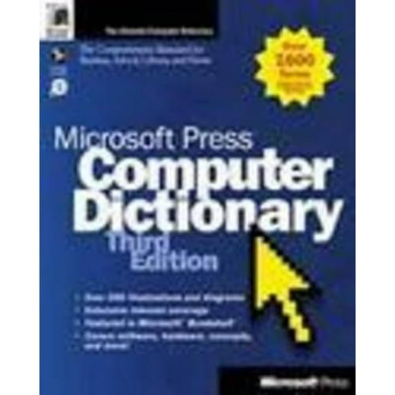 Pre-Owned Microsoft Press Computer Dictionary (Paperback) 157231446X 9781572314467