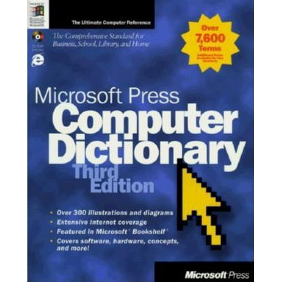 Pre-Owned Microsoft Press Computer Dictionary (Paperback) 157231446X 9781572314467