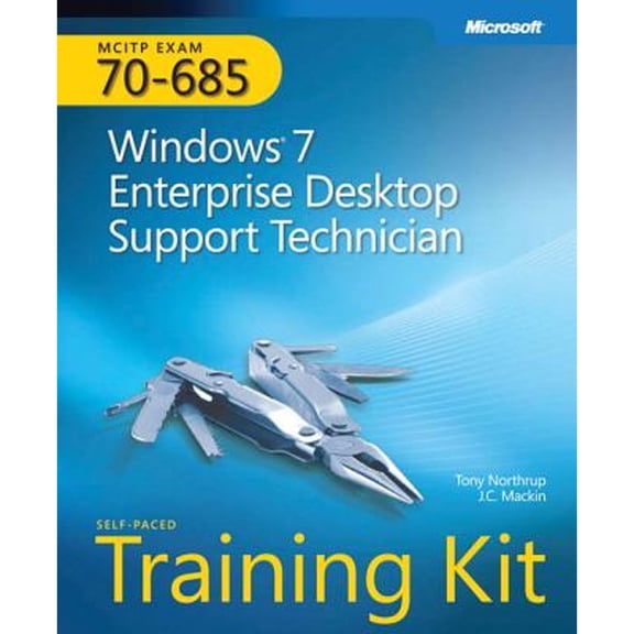 Pre-Owned Self-Paced Training Kit (Exam 70-685) Windows 7 Enterprise Desktop Support Technician (McItp) [With CDROM] (Paperback) 0735627096 9780735627093