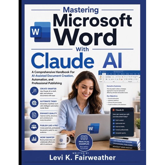 The Microsoft Productivity Mastery Mastering Microsoft Word With Claude AI: A Comprehensive Handbook for AI-Assisted Document Creation, Automation, and Pro, Book 3, (Paperback)