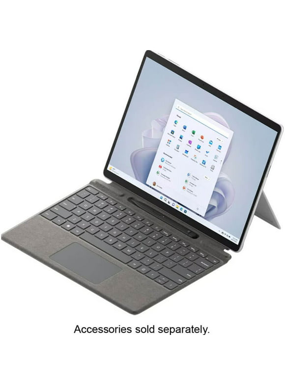 Microsoft QIL00001 13 inch Surface Pro 9 Laptop - Touchscreen - Intel Evo i7 - 16GB/256GB - Platinum