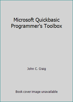 Pre-Owned Microsoft QuickBASIC Programmer's Toolbox: An Essential Library of More Than 300 Functions, Routines, and Utilities for Supercharging QuickBASIC Progr (Paperback) 1556151276 9781556151279