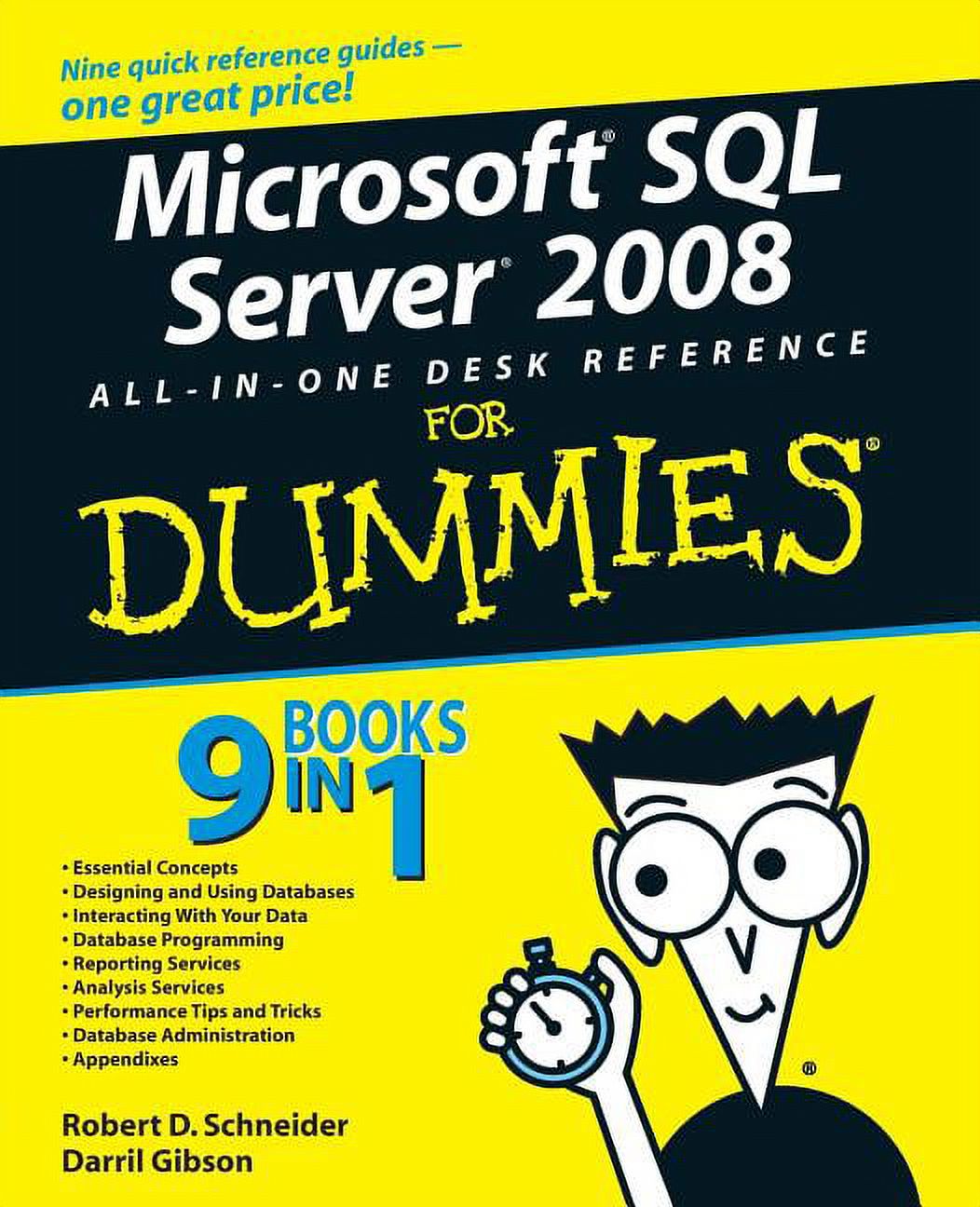 Microsoft SQL Server 2008 All-in-One Desk Reference For Dummies ...