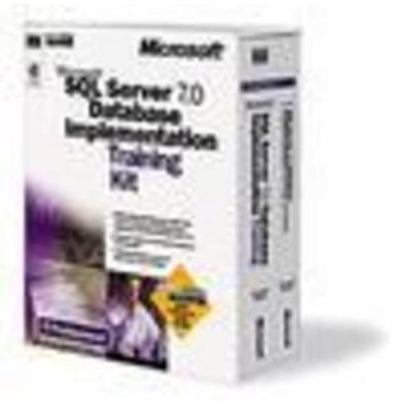 Pre-Owned Microsoft SQL Server 7.0 Database Implementation Training Kit (Paperback) 1572318260 9781572318267