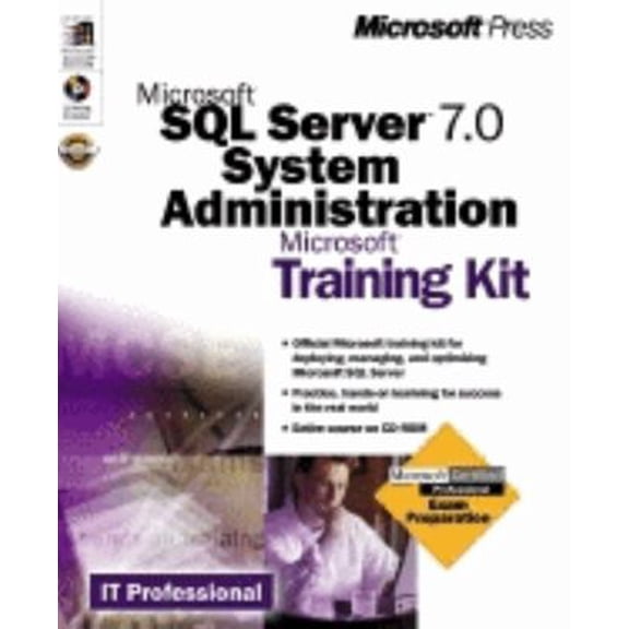 Pre-Owned Microsoft SQL Server 7.0 System Administration Training Kit (Paperback) 9781572318274