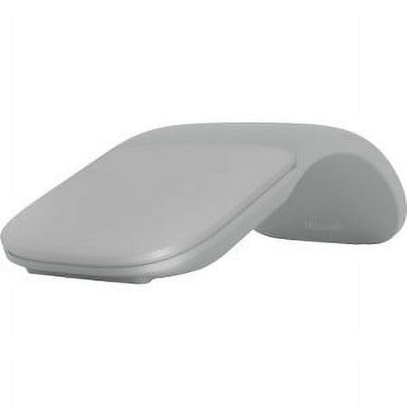Microsoft - Surface Arc Wireless BlueTrack Ambidextrous Mouse - Light Gray