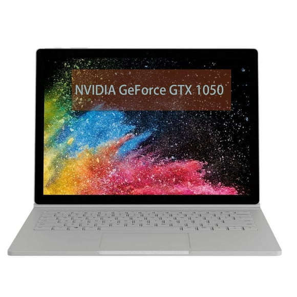 Restored Microsoft Surface Book 2 13.5 Detachable Detachable 2-in-1 Laptop Tablet Touch | 13.5" 3240x2160 | Core i5 - 8350U - 256GB SSD Hard Drive - 16GB RAM | 4 cores @ 3.6 GHz Win 10 Pro Silver