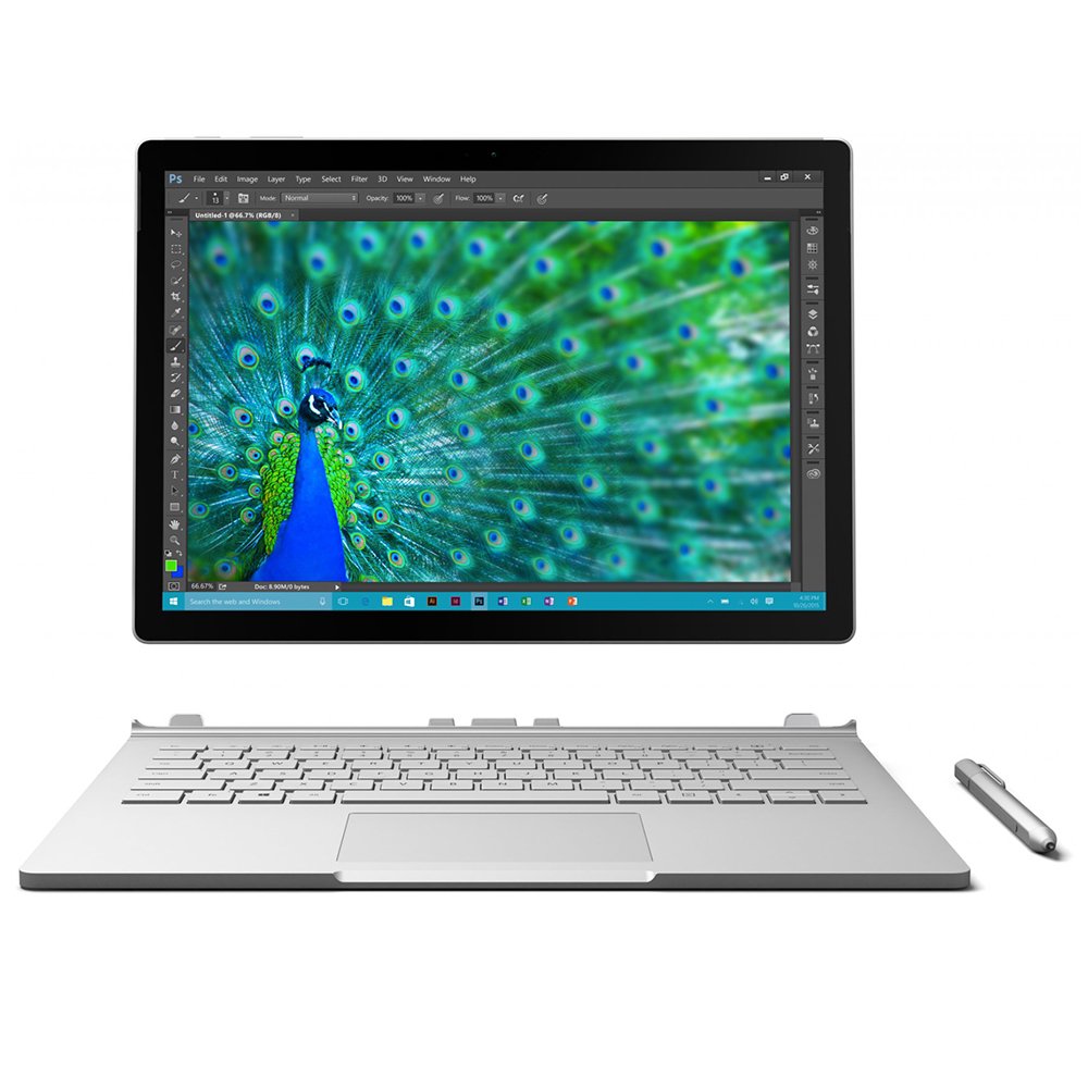 Microsoft Surface Book 256GB, 8GB RAM, Intel Core i7, NVIDIA GeForce  Graphics (New in Non-Retail Packaging)