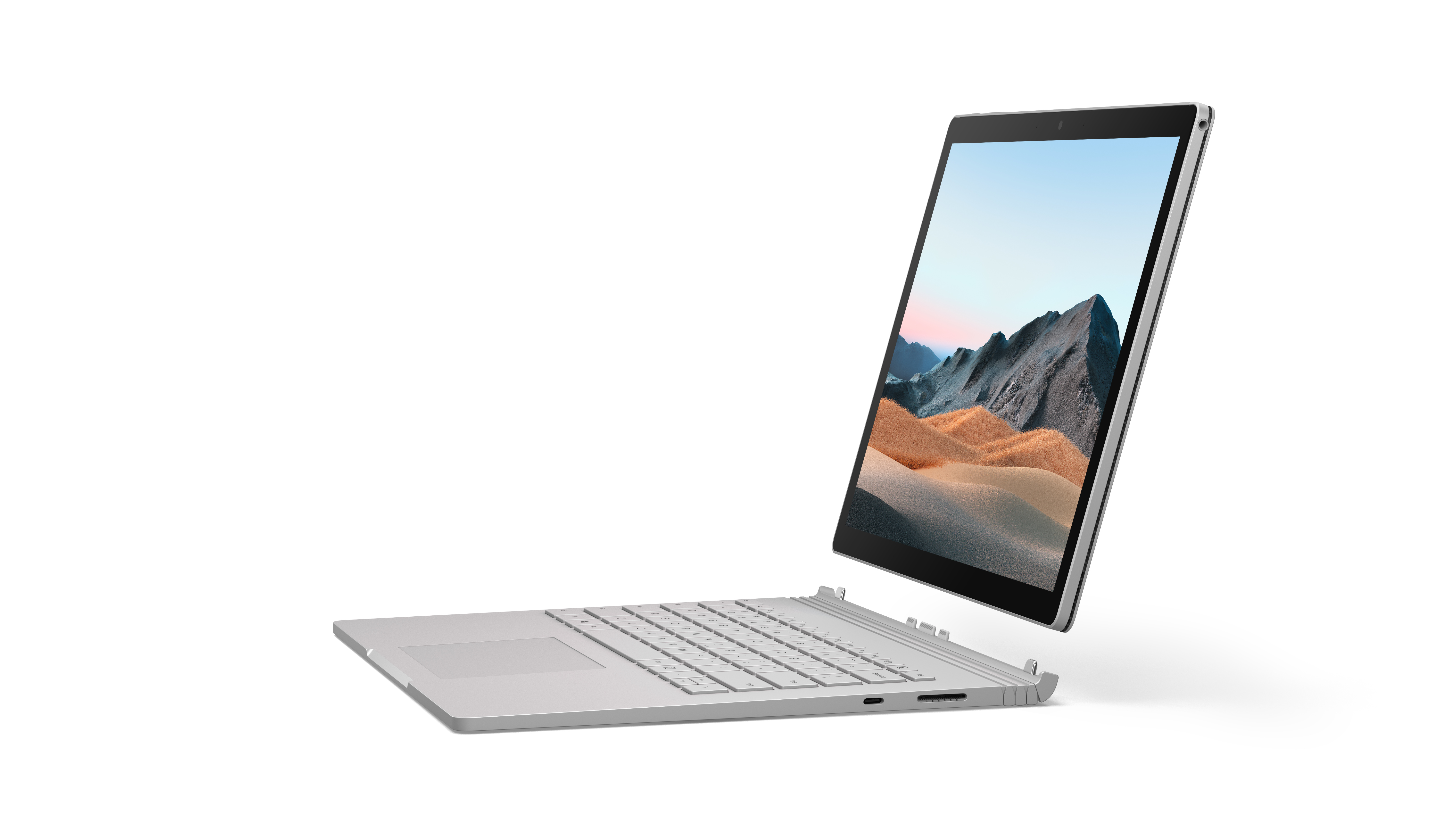Microsoft Surface Book 3, 13" Touchscreen Laptop, Intel Core i5, 8GB RAM, 256GB SSD, Windows 10, Platinum, V6F-00001 - image 1 of 9