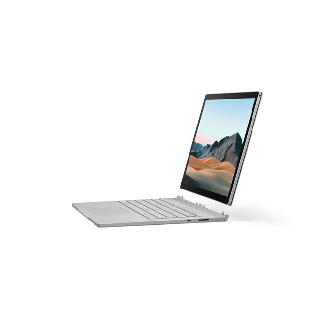Microsoft Surface Book 3, 13" Touchscreen Laptop, Intel Core i5, 8GB RAM, 256GB SSD, Windows 10, Platinum, V6F-00001