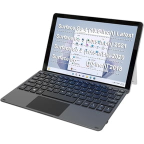Microsoft Surface Go 10.5-inch Type Cover, Ultra-Slim Portable Bluetooth Wireless Keyboard with Touchpad for Latest Surface Go 4, 3 (2021), 2 (2020) and Built-in Rechargeable Battery