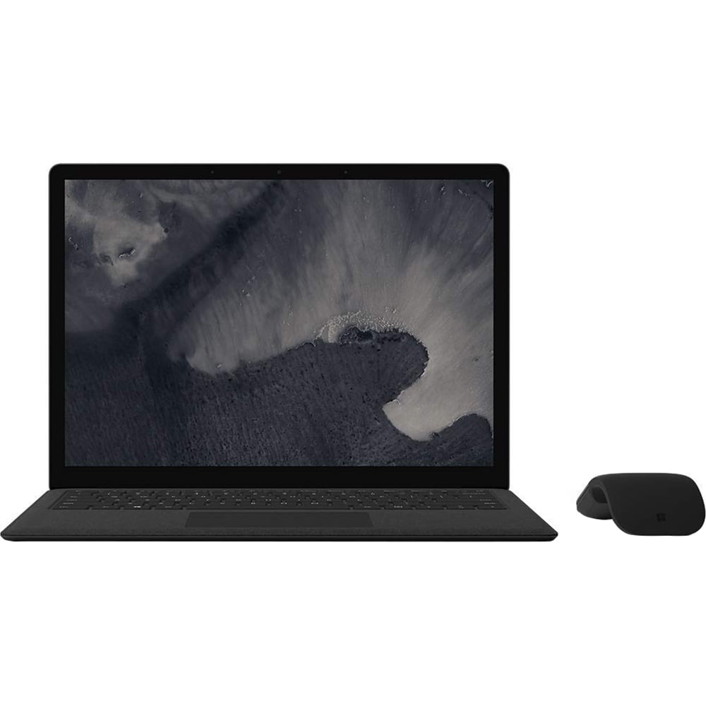 Restored Microsoft Surface Laptop 2 13.5" Touchscreen Laptop, Intel Core i7 i7-8650U, 8GB RAM, 256GB SSD, Windows 10 Home, Black (Refurbished)
