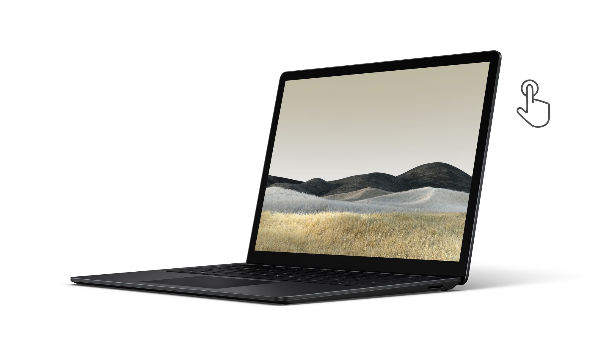 Microsoft Surface Laptop 3, 13.5" Touch-Screen, Intel Core i7-1035G7, 16GB Memory, 256GB SSD, Iris Plus Graphics 950, Windows 10 Home, Matte Black, VEF-00022 - image 1 of 6