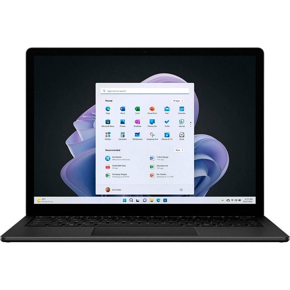 (Open Box) Microsoft Surface Laptop 5 (2022), 13.5" Touch Screen, Thin & Lightweight, Long Battery Life, Fast Intel i5 Processor for Multi-Tasking, 8GB RAM, 512GB Storage with Windows 11, Black -