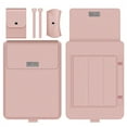 thumbnail image 1 of for Microsoft Surface Laptop 6 5 Studio 2 Go 3 Laptop Bag Flip Sleeve Stand Belt for Cable Pouch for Mouse Charger Carry Case (Pink,Surface Laptop5 15), 1 of 7