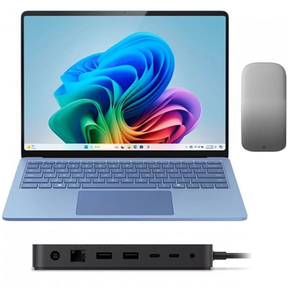 Microsoft Surface Laptop Copilot+ PC + Arc Mouse + Surface Thunderbolt 4 Dock