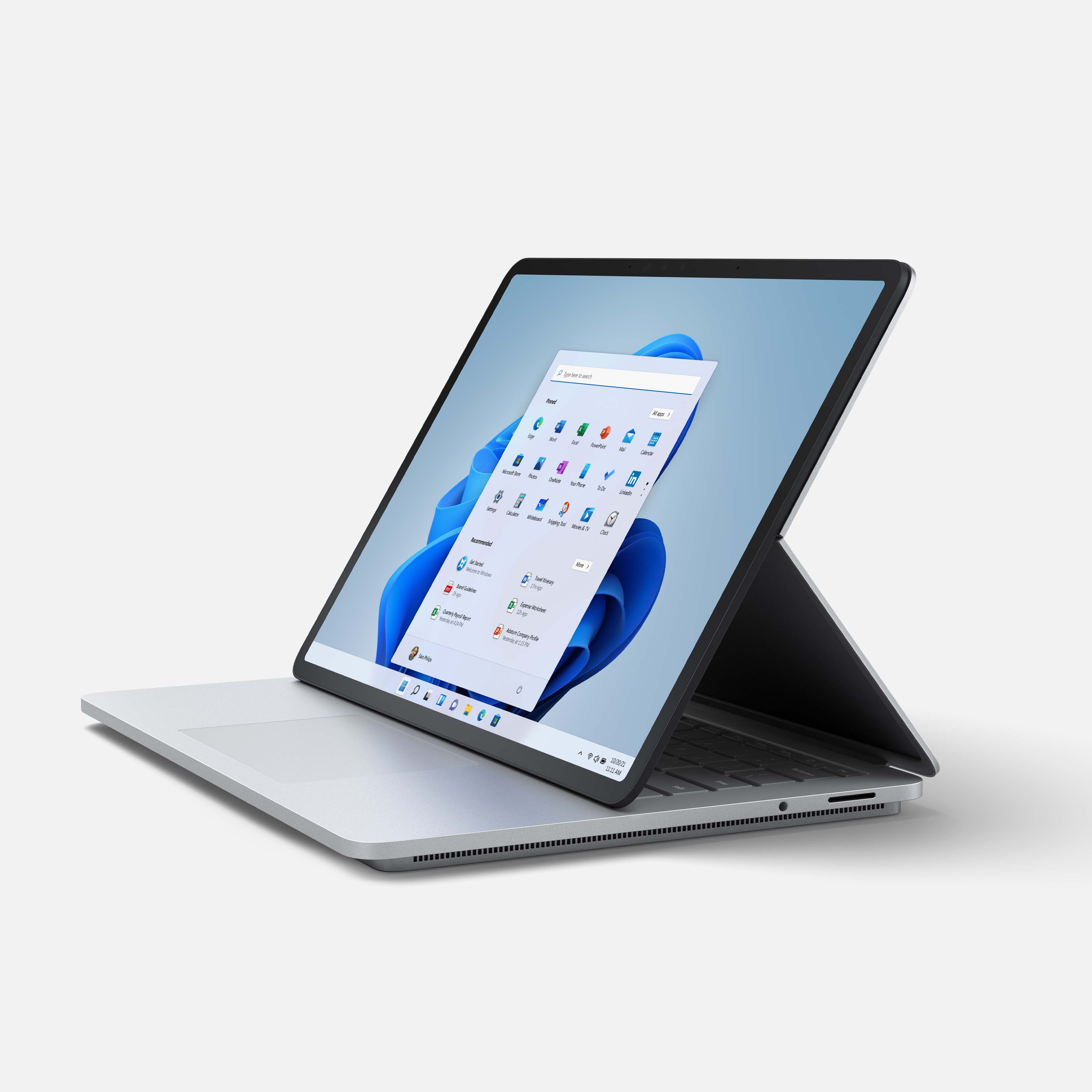 Slid Ælte uddanne Microsoft Surface Laptop Studio 14.4" Pixel Sense Flow Display, 10 Point  Multi- touch, Intel® Core™ H35 i5-11300H, 16GB RAM, 512GB SSD, Platinum,  Windows 11, 9WI-00001 - Walmart.com