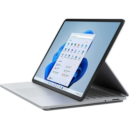Microsoft Surface Laptop Stuido 14.4" Pixel Sense Flow Display 10 Point Multi-touch, Intel Core H35 i7-11370H, NVIDIA GeForce RTX 3050 Ti 4GB GDDR6 GPU, 32GB RAM, 1TB SSD, Platinum, Win 11, ABY-00001