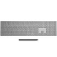 thumbnail image 1 of Microsoft Surface Pen Charcoal + Microsoft Surface Keyboard Gray - Bluetooth - 4,096 pressure points - Writes like pen on paper - Microsoft Surface Keyboard is compatible w/ Smartphone - QWERTY Key..., 1 of 1