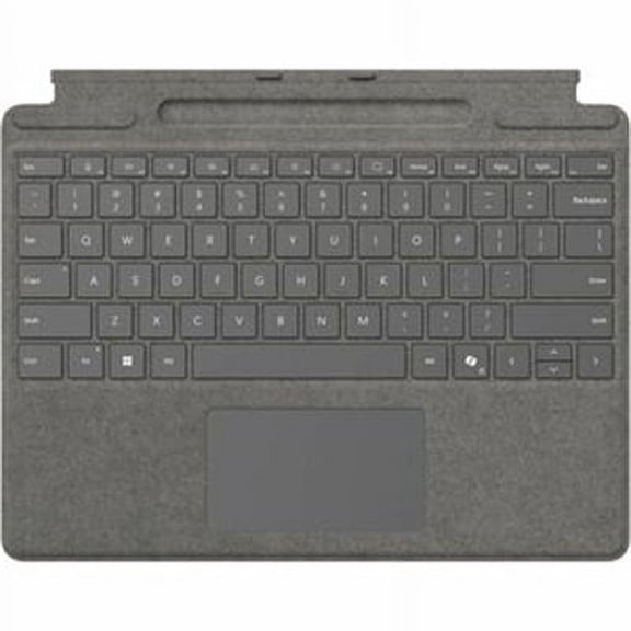 Microsoft Keyboard with Pen Storage for Surface Pro 10, 9, 8 and X, Platinum
