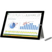 Pre-Owned Microsoft Surface Pro 3 12" Tablet 256GB WiFi Intel Core i7-4650U X2 1.7GHz, Silver