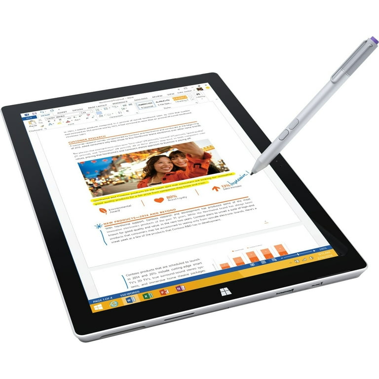 Microsoft Surface Pro 3 Tablet, 12 Microsoft Surface Pro 3 Tablet, 12