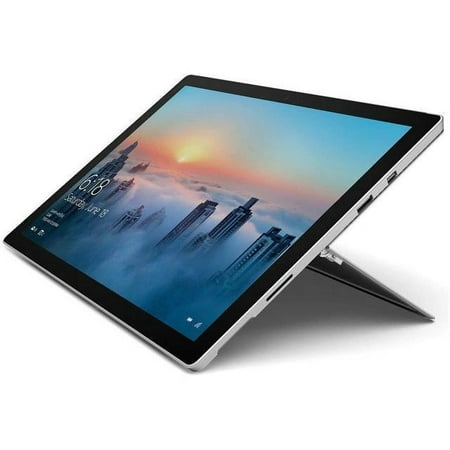 Microsoft Surface Pro 4 12.3" Tablet, 128GB SSD, Windows 10, Wi-Fi, Silver (Certified Used)