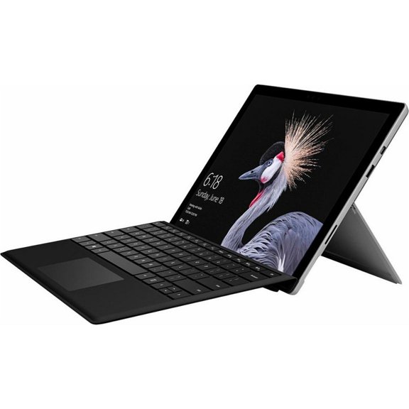 Pre-Owned Microsoft Surface Pro 5 12.3 inch (128GB SSD, 4GB RAM, Intel Core M3 1.0GHz) with keyboard