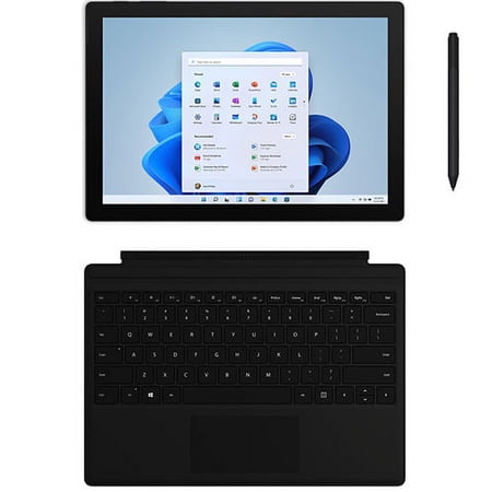 Microsoft Surface Pro 7 Bundle - 10th Gen Intel Core i5 - 2736 x 1824 Display - Windows 10 - Black Laptop Notebook RQP-00001 Tablet