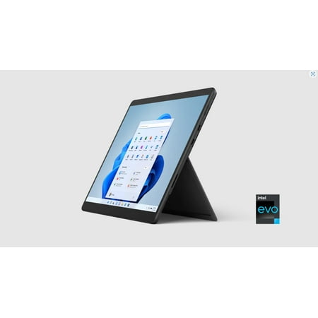 Microsoft - Surface Pro 8 – 13” Touch Screen – Intel Evo Platform Core i5 – 16GB Memory – 256GB SSD – Device Only (Latest Model) - Graphite