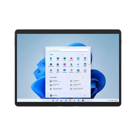 Microsoft Surface Pro 8 Intel Core i7 11th Gen 1185G7 (3.00GHz) 16GB Memory 256 GB SSD Intel Iris Xe Graphics 13" Touchscreen 2880 x 1920 Detachable 2-in-1 Laptop Windows 11 Pro 8PW-00017