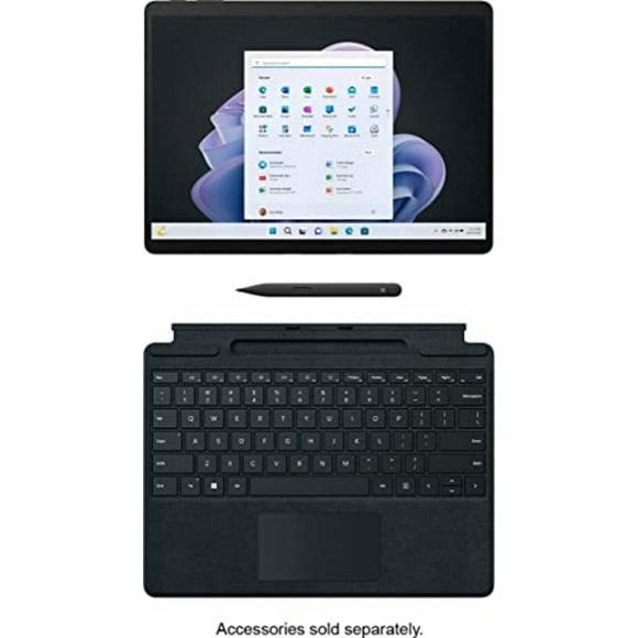 Restored Microsoft Surface Pro 9 Detachable Detachable 2-in-1 Laptop Tablet (2022) Touch | 13" 2880x1920 QHD+ | Core i7 - 1255U - 1TB SSD Hard Drive - 16GB RAM | 10 cores @ 4.7 GHz Win 11 Home Silver