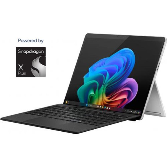 Microsoft Surface Pro Copilot+ PC 13" LCD Touchscreen Snapdragon X Plus Processor 16GB RAM 512GB SSD (11th Edition) Platinum + Microsoft Surface Slim Pen (2nd Edition) and Pro Keyboard for Pro (11t...