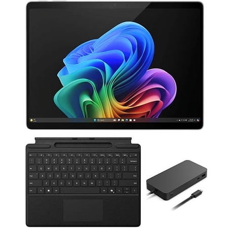 Microsoft Surface Pro Copilot+ PC 13" LCD Touchscreen Snapdragon X Plus Processor 16GB RAM 512GB SSD (11th Edition) Platinum