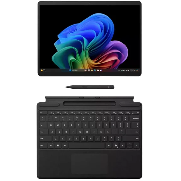 Microsoft Surface Pro Copilot+ PC Bundle - 13" OLED PixelSense Flow 2880 x 1920 Touchscreen- Qualcomm Snapdragon X Elite (12 core) Processor - Windows 11 - Graphite