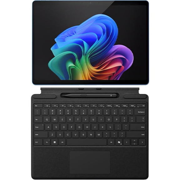 Microsoft Surface Pro Copilot+ PC Touchscreen 13" LCD Snapdragon X Plus 16GB RAM 512GB SSD (11th Edition) Sapphire + Microsoft Surface Slim Pen (2nd Edition) and Pro Keyboard for Pro (11th Edition)...